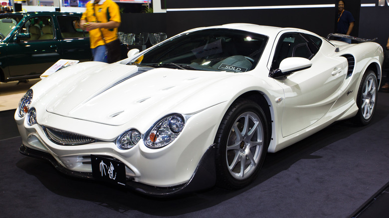 Mitsuoka Orochi at motor show