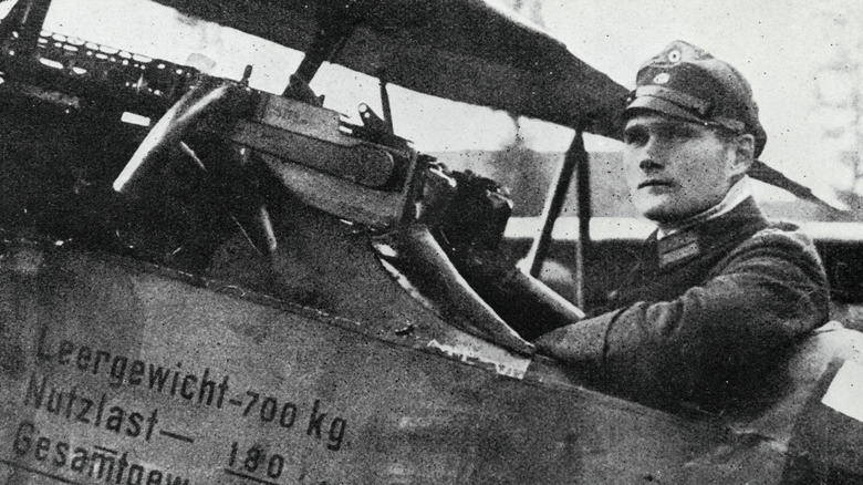 Rudolph Hess in Fokker D.VII