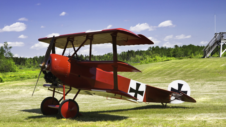 Red Baron Fokker Dr.I aircraft