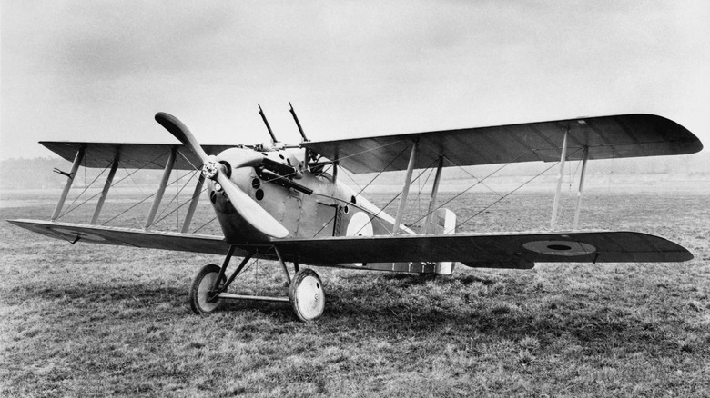 Sopwith Dolphin on airfield