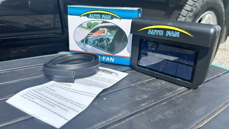 Auto fan with box