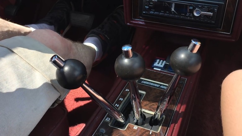 lightning rod shifter transmission car