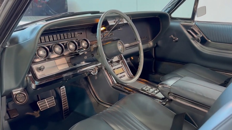 1964 ford thunderbird convertible t-bird swing away steering wheel