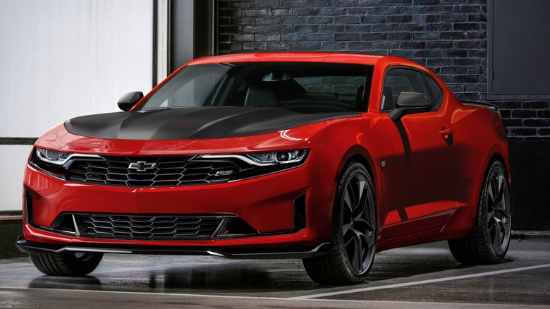 2019 Chevrolet Camaro on display