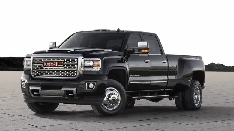 2019 GMC Sierra 3500HD on display