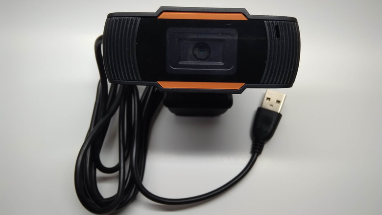 a USB webcam