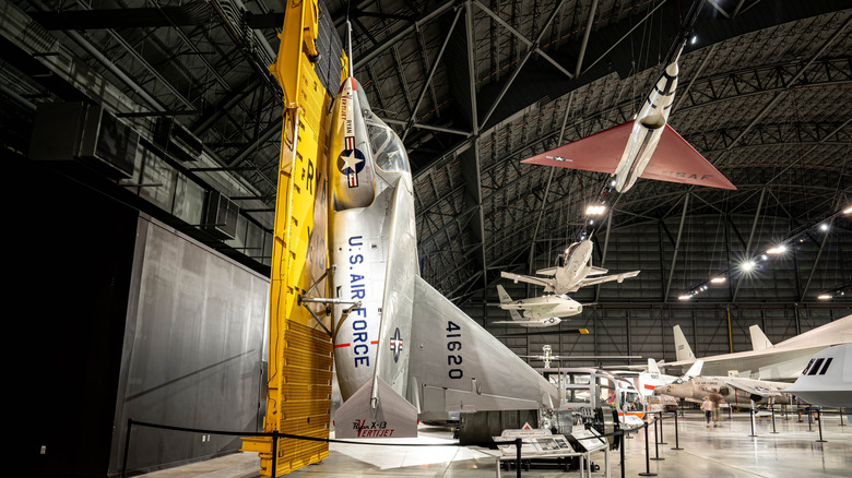 Ryan XF-13 Vertijet in a museum