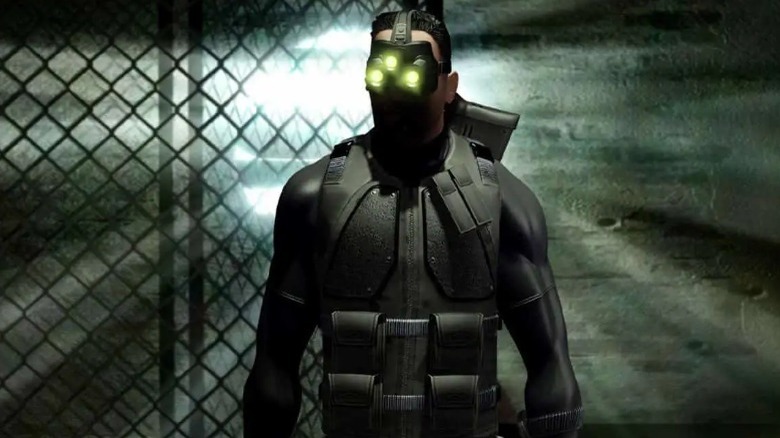 Sam Fisher in his signature outfit