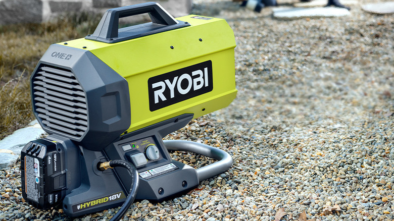 Ryobi Forced Air Propane Heater