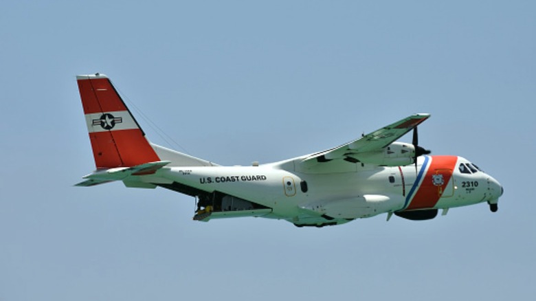 HC-144 Ocean Sentry flying for the U.S. Coast Guard