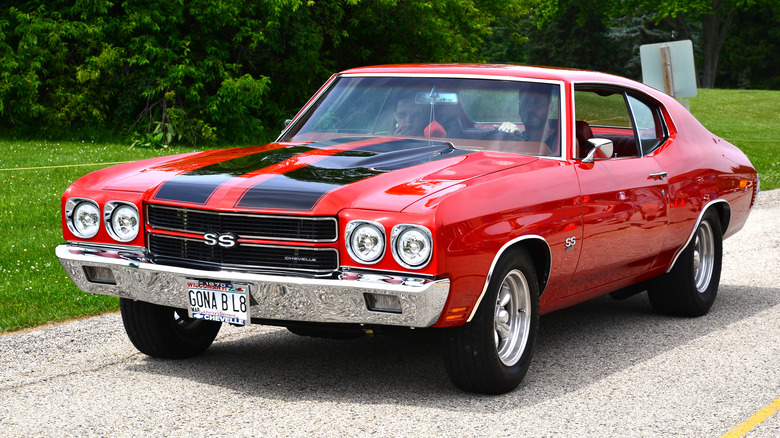Chevrolet Chevelle SS at a car show