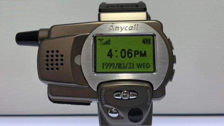 The Samsung SPH-WP10 watch phone