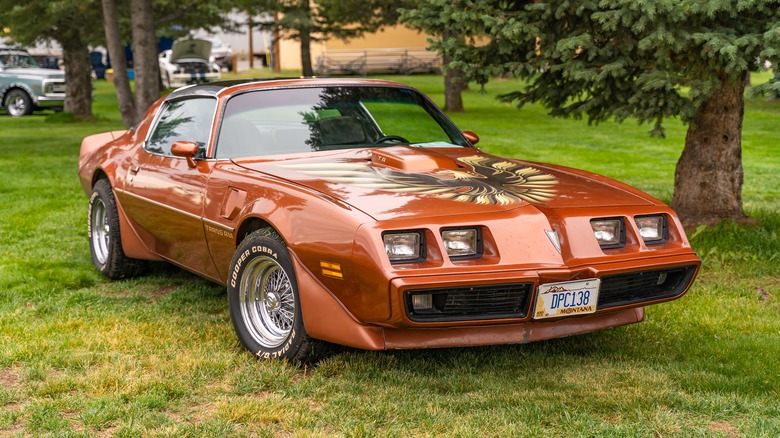 1978 Pontiac Firebird at car show