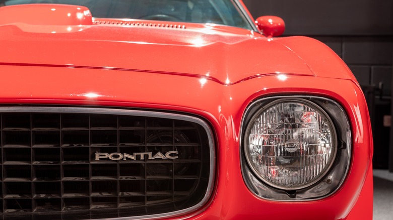 Pontiac Firebird headlight