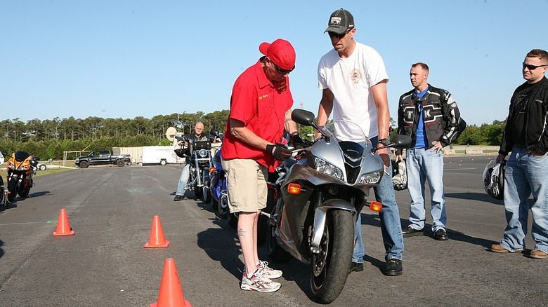 Marine Corps motorcycle safety training