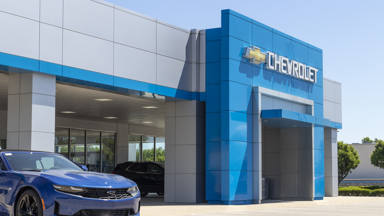 Chevrolet car dealership