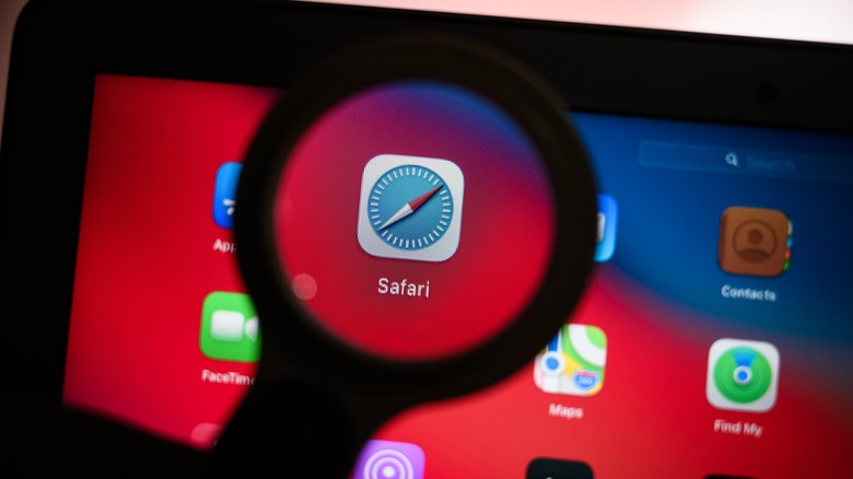 Apple Safari browser on iOS