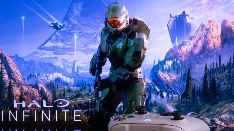 Halo Infinite game background