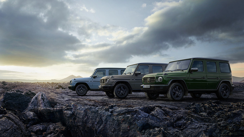 Mercedes-Benz G-Class lineup