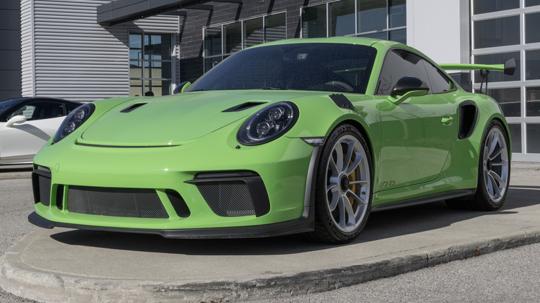 Porsche 911 GT3 RS at dealership