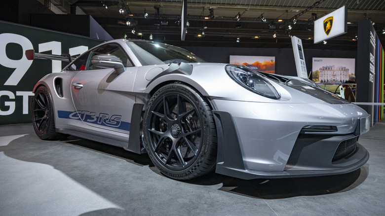 Porsche 911 GT3 RS displayed