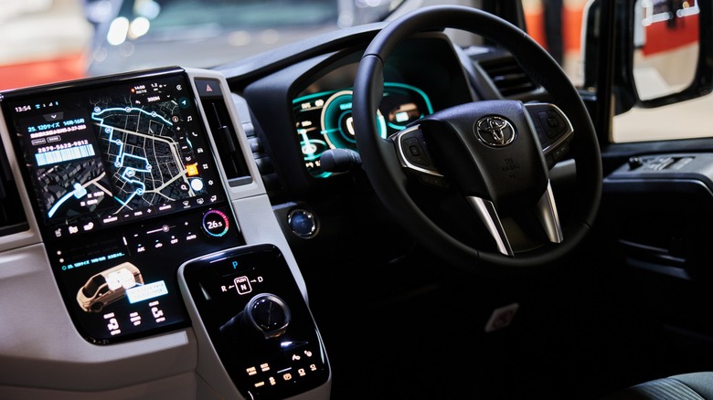 Toyota Hi-Ace interior