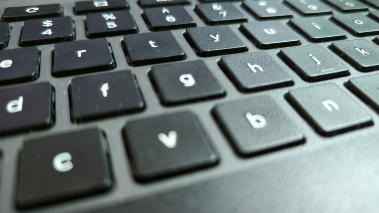 Dell Chromebook keyboard