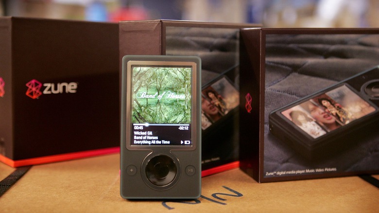 New Zune release at Best Buy, 2006