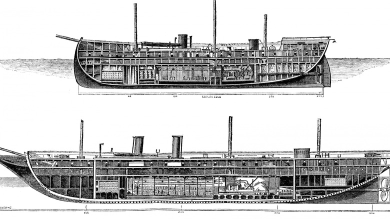 La Gloire plans