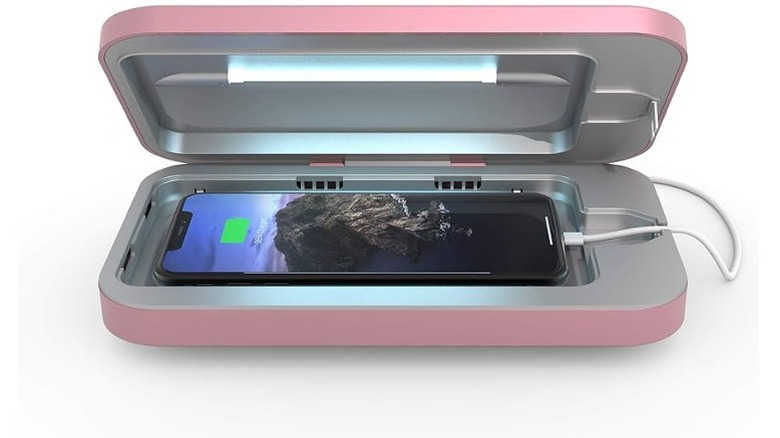 The PhoneSoap Pro UV Smartphone Sanitizer