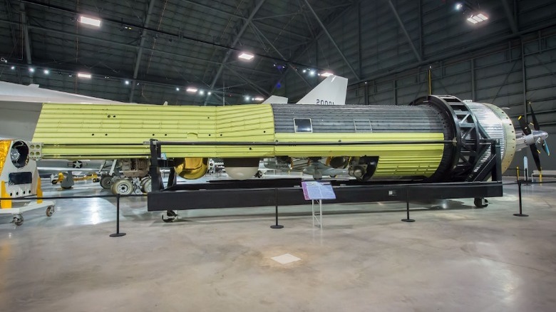 Hexagon kh-9 in the National Museum of the United States Air Force