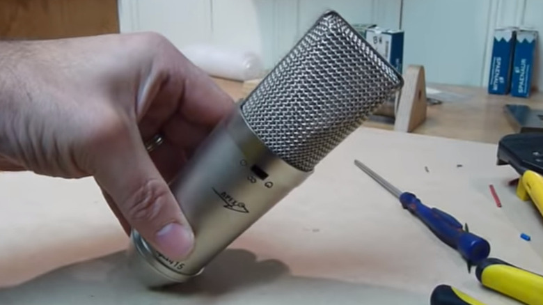 Fred Gabrsek's DIY mic