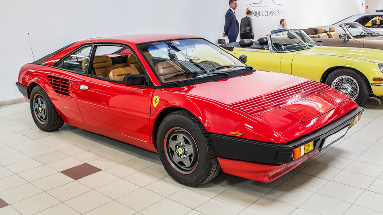 Ferrari Mondial 8 at dealership