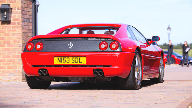 Ferrari F355 rear view