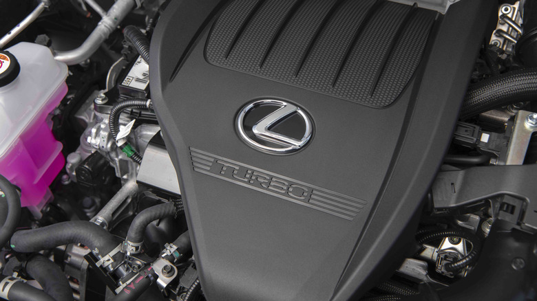 Lexus NX turbocharged engine