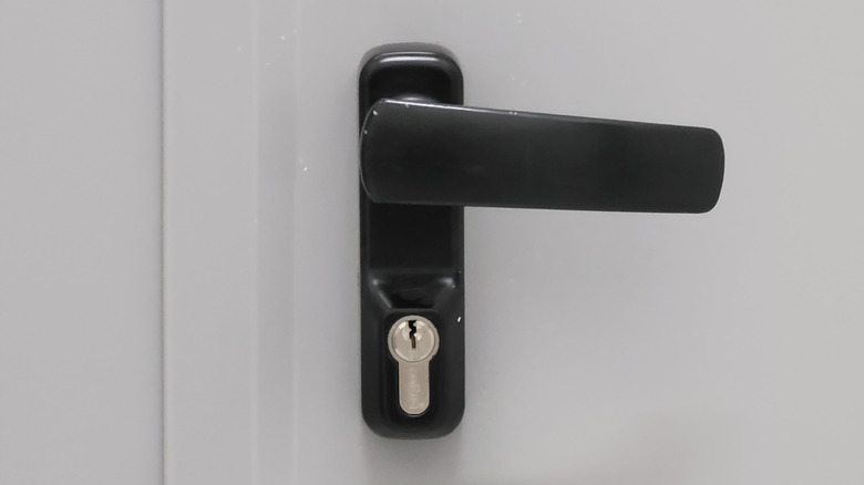 Fire door handle