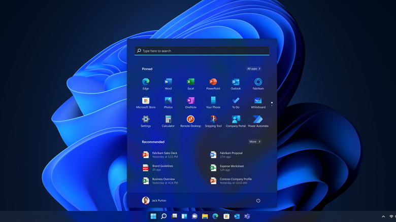 Desktop showing Windows 11