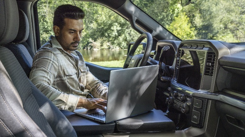 a man in a 2024 f-150