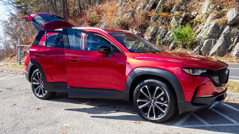 Mazda CX-50 with doors open