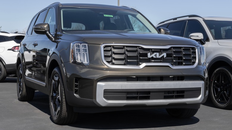 Kia Telluride S in parking lot