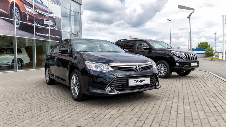 Toyota Camry at motor show