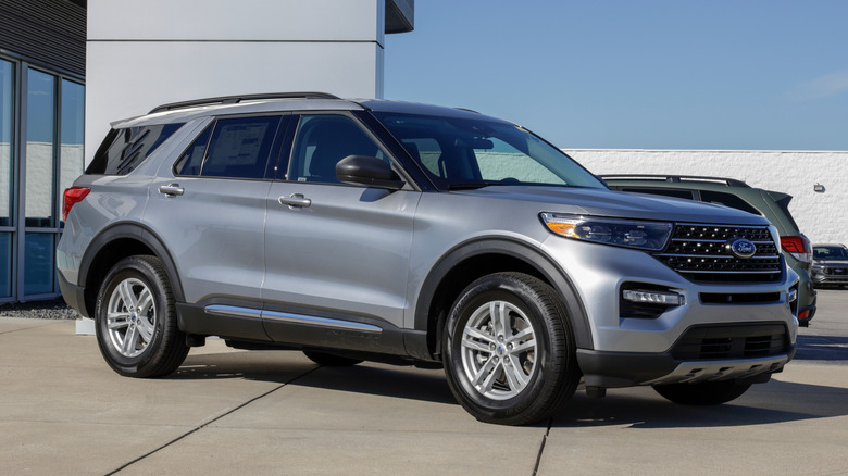 Ford Explorer at dealership