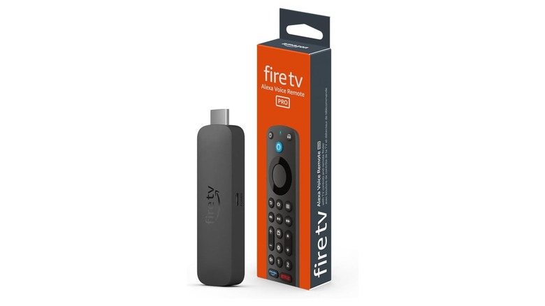 Amazon Fire TV Stick with box