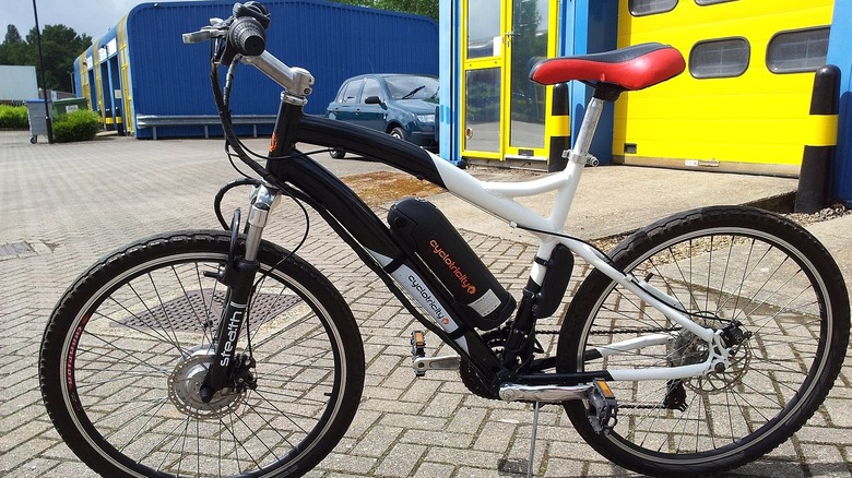 Mountain eBike on display