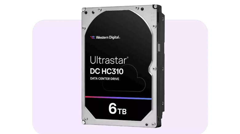 A Western Digital Instant Secure Erase hard drive