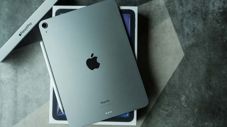 New 2024 iPad Air on box