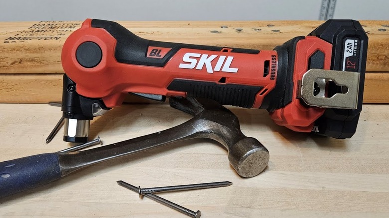 YouTube screenshot of SKIL 12V Brushless Auto Hammer