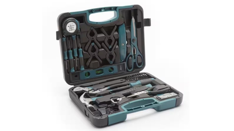 76-Piece SAE and Metric Homeowners Tool Kit with Case