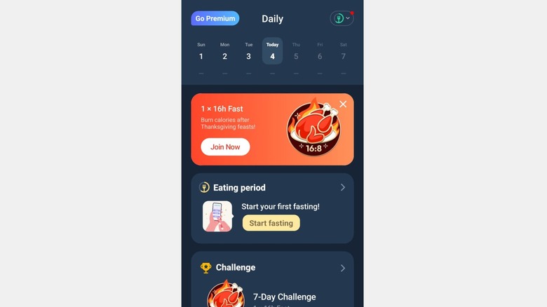 Intermittent fasting android app