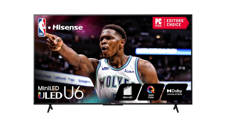 Hisense 65-inch U6 Mini-LED ULED 4K TV